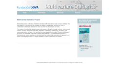Desktop Screenshot of multivariatestatistics.org